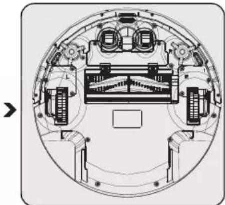 GRUNDIG VCR 3229 L - Limpieza del sensor y las ruedas - 4