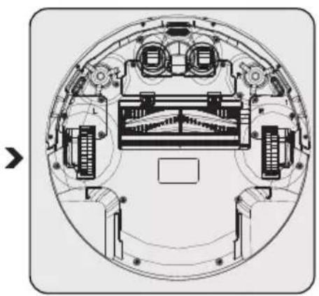 GRUNDIG VCR 3229 L - De sensor en het wiei reinigen - 4