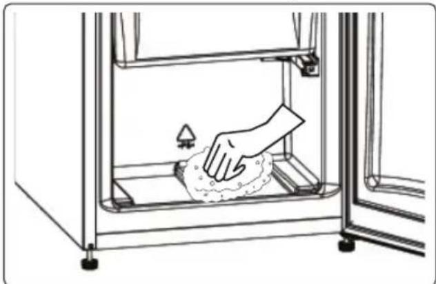 HAIER HATO 126 DE - Processus de dégivrage du congélateur - 1