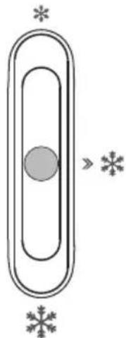 CONTINENTAL EDISON CEFC251NFS - Temperature setting of the Freezer Compartment - 1