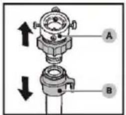CONTINENTAL EDISON CELL10140S2 - ■ Connecter le tuyau à l'arrivée d'eau - 4