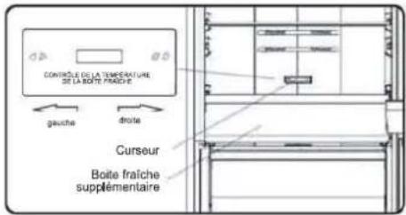 CONTINENTAL EDISON CEFC336NFIX - Boîte fraîche supplémentaire (optionnel) - 1