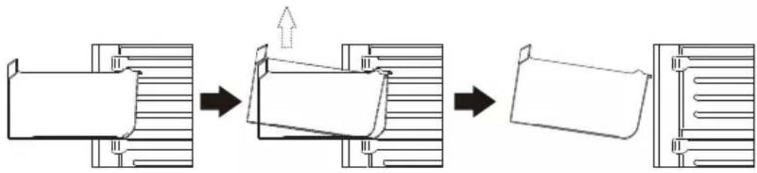 CONTINENTAL EDISON CEFC323NFB - Disassemble the bottom drawer - 2