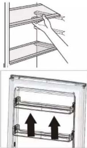 CONTINENTAL EDISON CEFC323NFB - Disassemble the bottom drawer - 1