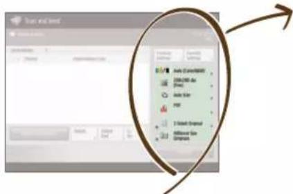 CANON imageRUNNER ADVANCE C255i - Basic Scan Flow - 1