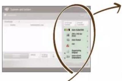 CANON imageRUNNER ADVANCE C255i - Grundlegender Scanablauf - 2