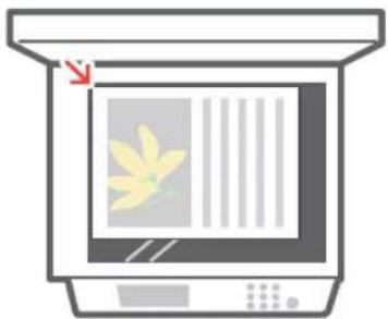 CANON imageRUNNER ADVANCE C255i - Placement des documents originaux contre la vitre d'exposition - 1
