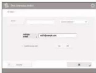 CANON imageRUNNER ADVANCE C255i - □ Percorso di base per la registrazione di destinazioni - 5