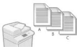 CANON imageRUNNER ADVANCE C255i - Endverarbeitung (Sortieren) - 1