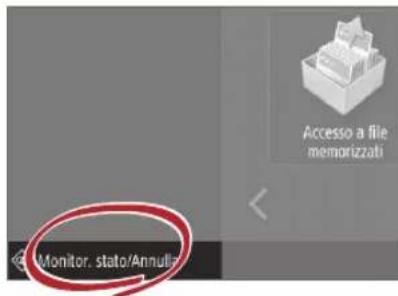 CANON imageRUNNER ADVANCE C255i - Controllo rapido dello stato della macchina - 1
