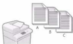 CANON imageRUNNER ADVANCE C255i - Finition (Tri séquentiel) - 1