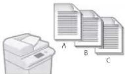 CANON imageRUNNER ADVANCE C255i - Finishing (Collate) - 1