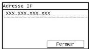 CANON imageRUNNER 2204F - Vérification que la configuration du réseau sans fil est terminée - 1