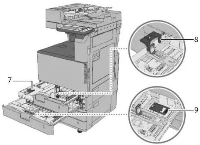 CANON imageRUNNER ADVANCE C3330i - Limpiador del cristal guardapolvo - 1