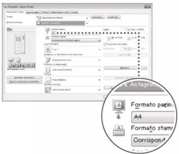 CANON imageRUNNER ADVANCE C3330i - Selezione carta Copla Stampa - 2