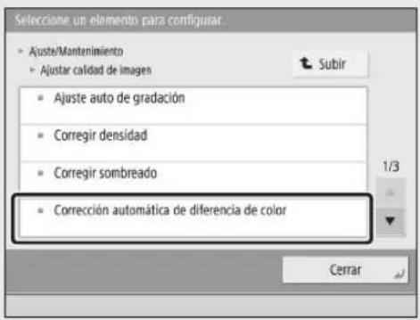 CANON imageRUNNER ADVANCE C3330i - Los colores estarán movidos - 1