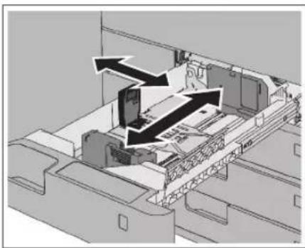 CANON imageRUNNER ADVANCE C3330i - Fassen Sie die Papierkassette an ihrem Griff an undziehen Sie sie bis zum Anschlag heraus. - 3