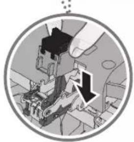 CANON imageRUNNER ADVANCE C3330i - Inserte el cartucho de grapas nuevo hasta que encaje en su situ. - 2