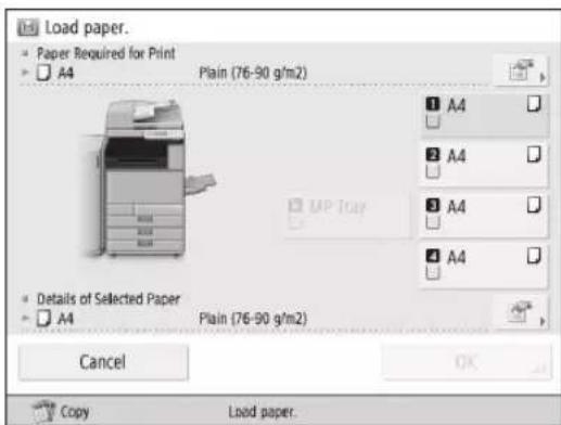CANON imageRUNNER ADVANCE C3330i - NOTE - 1