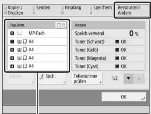 CANON imageRUNNER ADVANCE C3330i - HINWEIS - 1