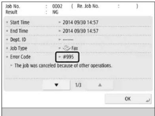 CANON imageRUNNER ADVANCE C3330i - If the Problem Cannot Be Solved - 1