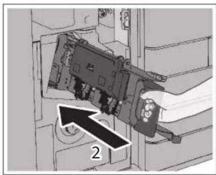 CANON imageRUNNER ADVANCE C3330i - Push the saddle stitcher unit back into its original position. - 2