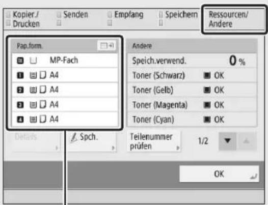 CANON imageRUNNER ADVANCE C3330i - HINWEIS - 1