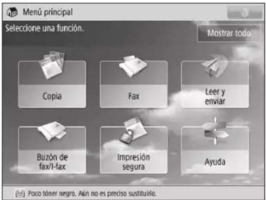 CANON imageRUNNER ADVANCE C3330i - Sustituir el cartucho detóner - 1