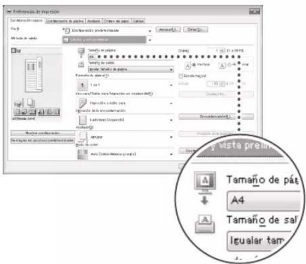CANON imageRUNNER ADVANCE C3330i - Selección papel Copiar Imprimir - 2