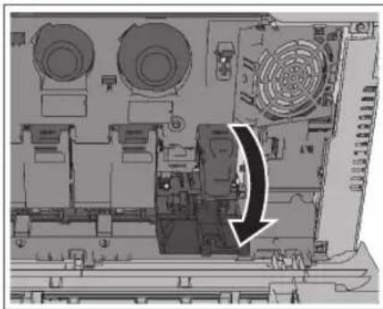CANON imageRUNNER ADVANCE C3330i - Abra la tapa de la unidad de tiempo. - 1