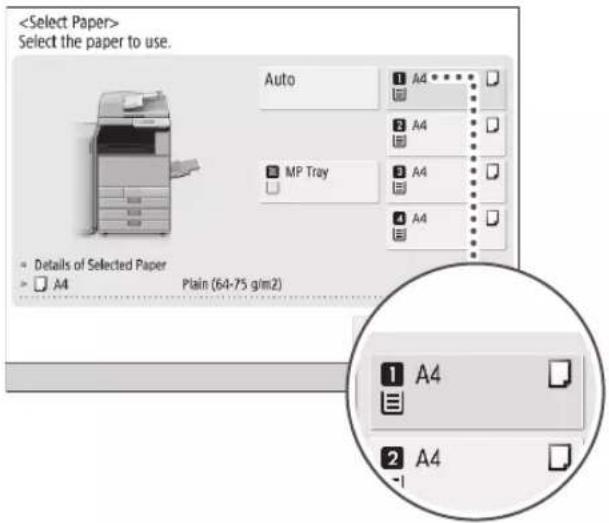 CANON imageRUNNER ADVANCE C3330i - Select Paper Copy Print - 1