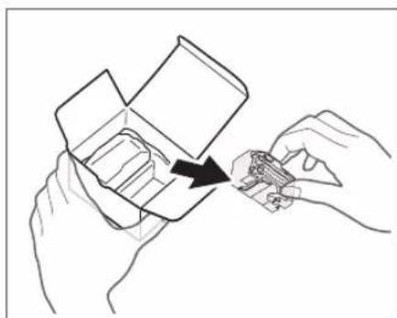 CANON imageRUNNER ADVANCE C3330i - Remove the new staple case from its box. - 1