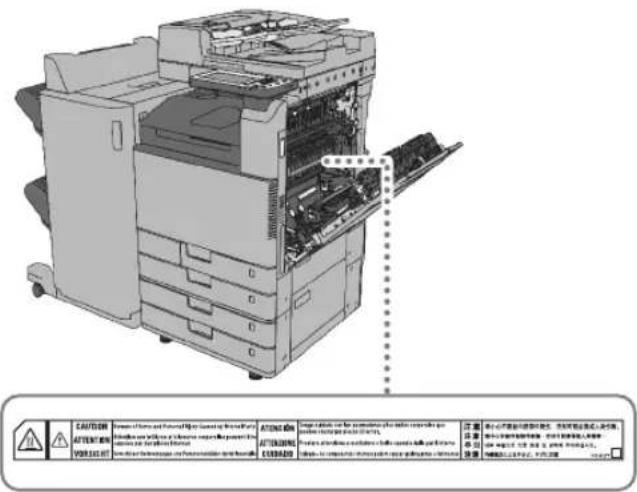 CANON imageRUNNER ADVANCE C3330i - VORSICHT - 1