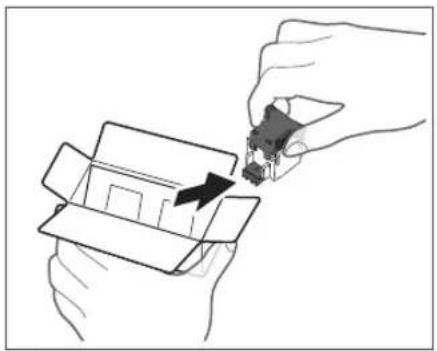 CANON imageRUNNER ADVANCE C3330i - Prepare la cartuccia di punti nuova. - 1