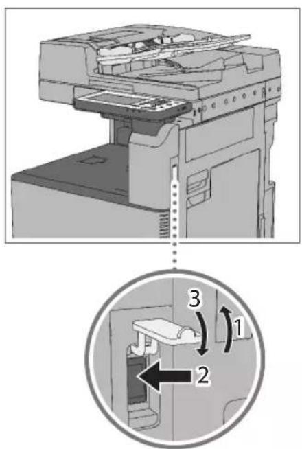 CANON imageRUNNER ADVANCE C3330i - Pulse el interruptor a la posicion "I" para encender el equipo. - 1
