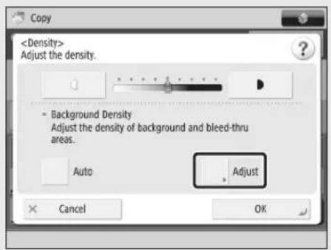 CANON imageRUNNER ADVANCE C3330i - Bleed-through Occurs - 1