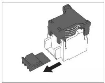 CANON imageRUNNER ADVANCE C3330i - Prepare el nuevo cartucho de grapas. - 2