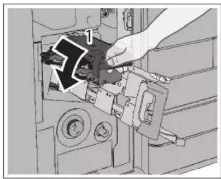 CANON imageRUNNER ADVANCE C3330i - Push the saddle stitcher unit back into its original position. - 1
