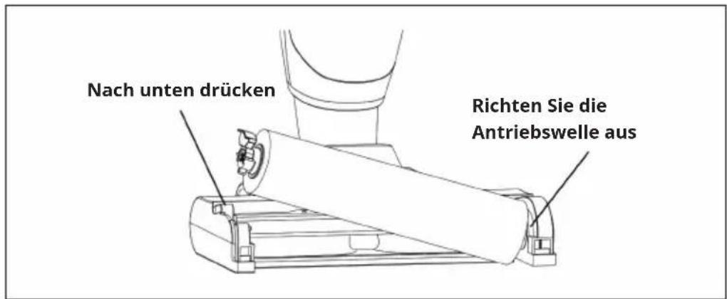 Klarstein Caswell Plus - Installation der Rollenbürste - 1