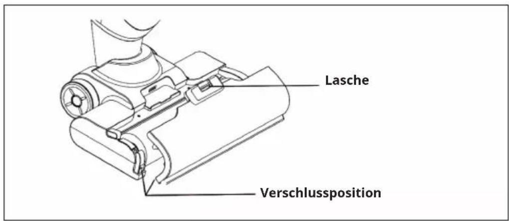 Klarstein Caswell Plus - Installation des Sichtfensters an der Rollenbürste - 1