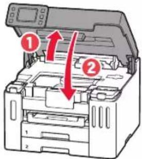 CANON MAXIFY GX5550 - Retrait de la bande orange - 2