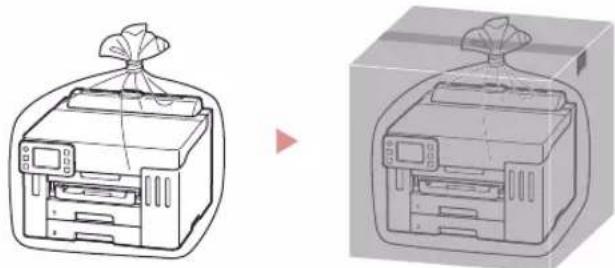 CANON MAXIFY GX5550 - Транспортування принтера - 2