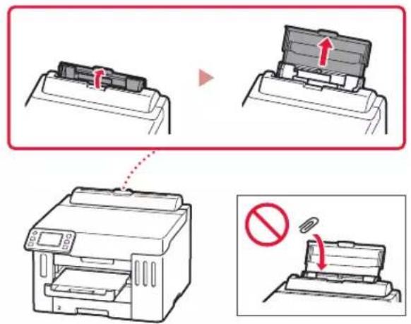 CANON MAXIFY GX5550 - Colocando papel - 1