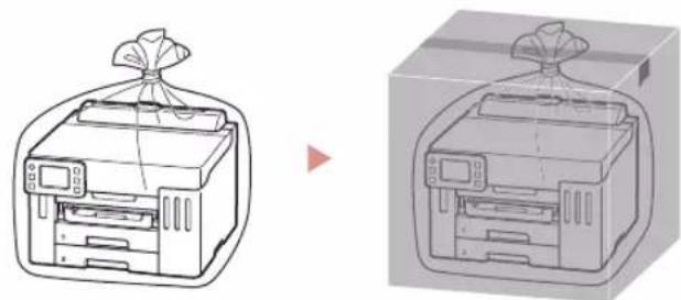 CANON MAXIFY GX5550 - Transportando a Impressora - 2