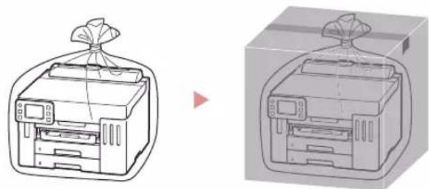 CANON MAXIFY GX5550 - Transporte de la impresora - 2