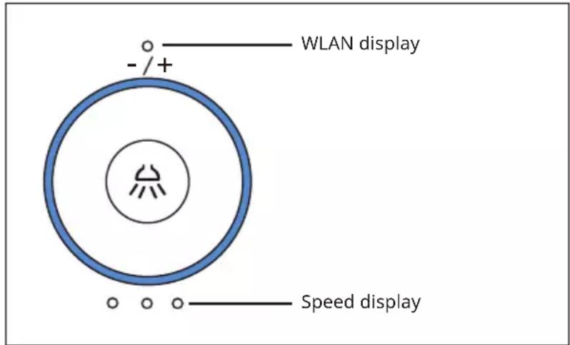 Klarstein Futurelight Smart - Control panel - 1