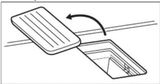 AEG NCP84C01CB - Het filter demonteren/opnieuw monteren - 1
