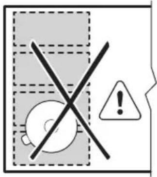 AEG NII84R00FB - Correct cookware position: - 2