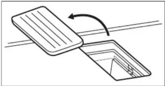 AEG NCQ84K01CB - Het filter demonteren/opnieuw monteren - 1