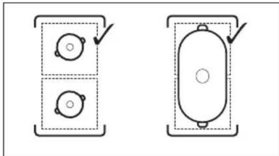AEG NIG84B30IB - Utilisation des zones de cuisson - 2